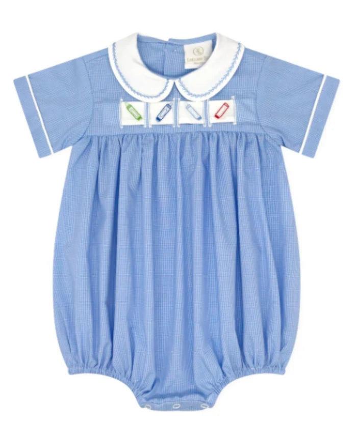 Noah Ribbon Bubble - River Royal Minigingham
