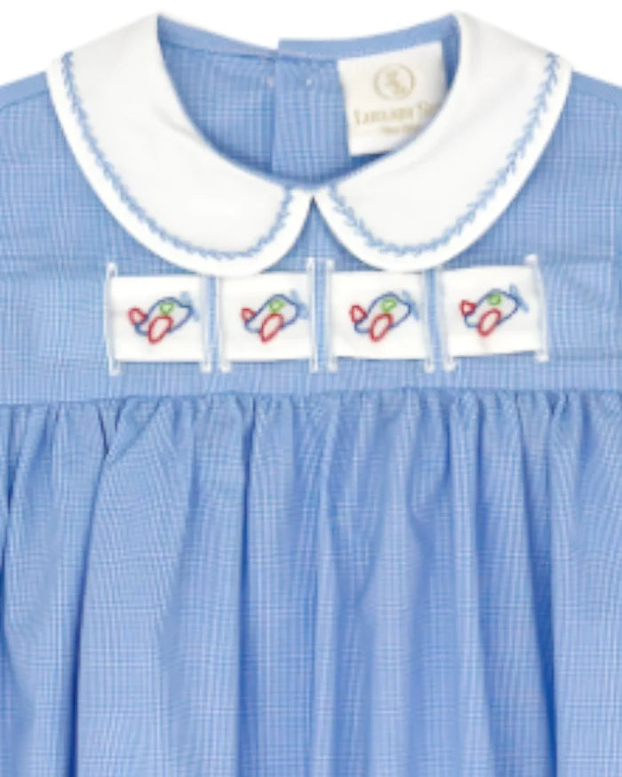 Noah Ribbon Bubble - River Royal Minigingham