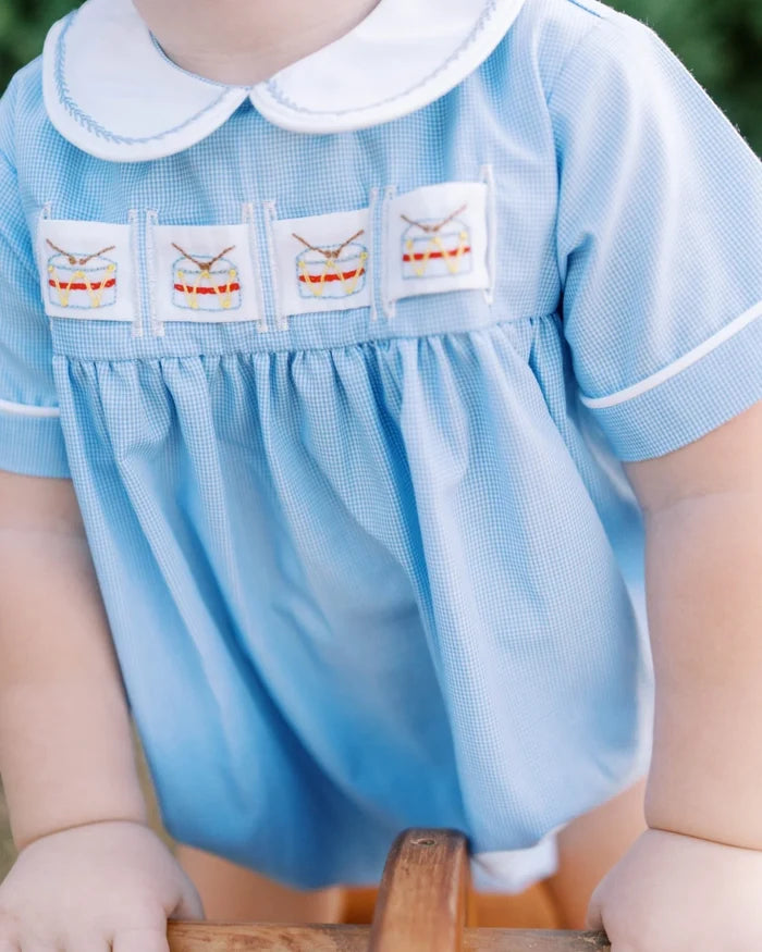 Noah Ribbon Bubble - River Royal Minigingham