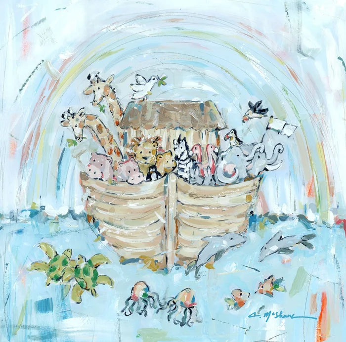 "Noah's Arks III" acrylic blocks