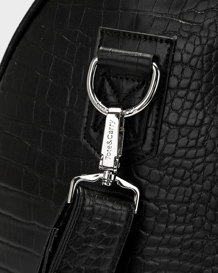 NY Onyx Duffle Bag in Black