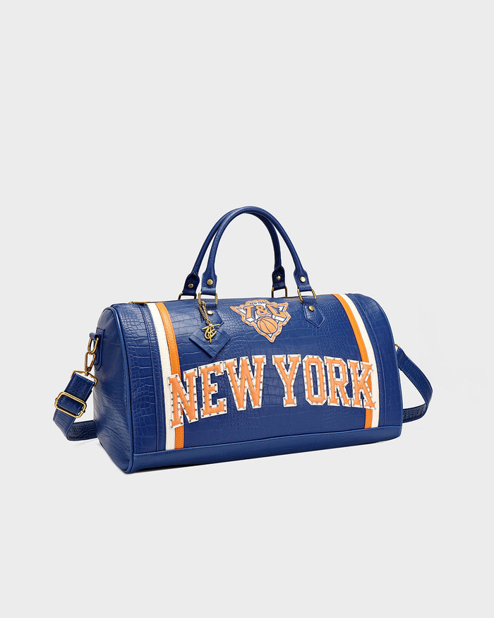 NY Onyx Duffle Bag in Blue & Orange
