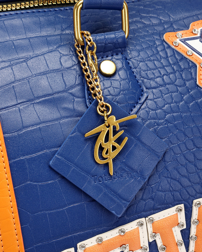NY Onyx Duffle Bag in Blue & Orange
