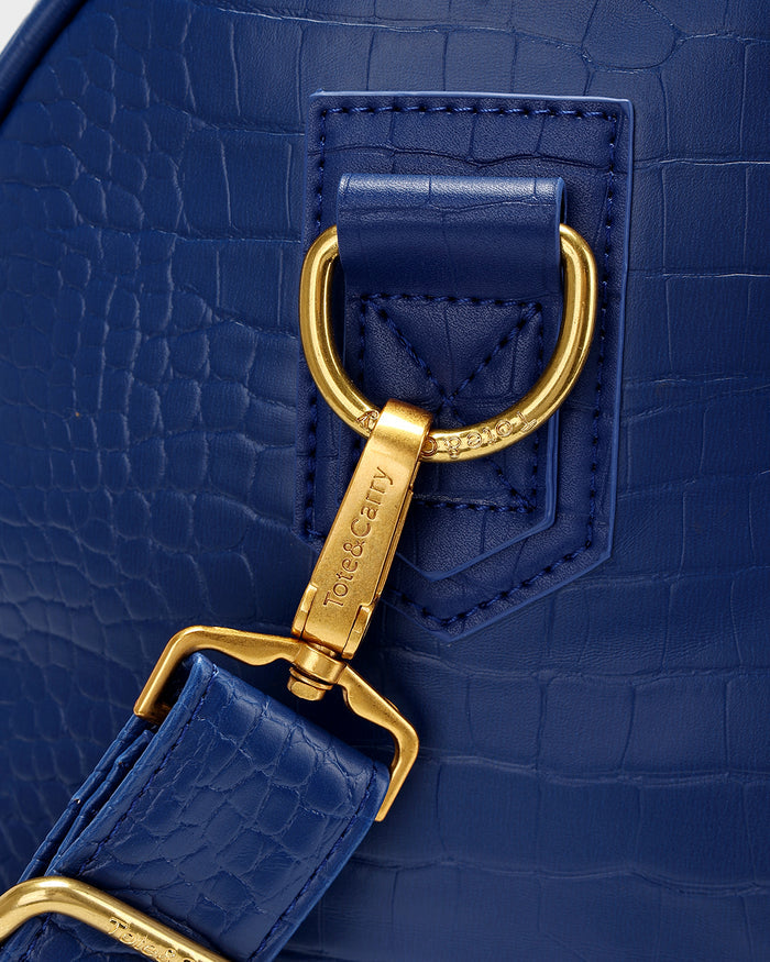 NY Onyx Duffle Bag in Blue & Orange