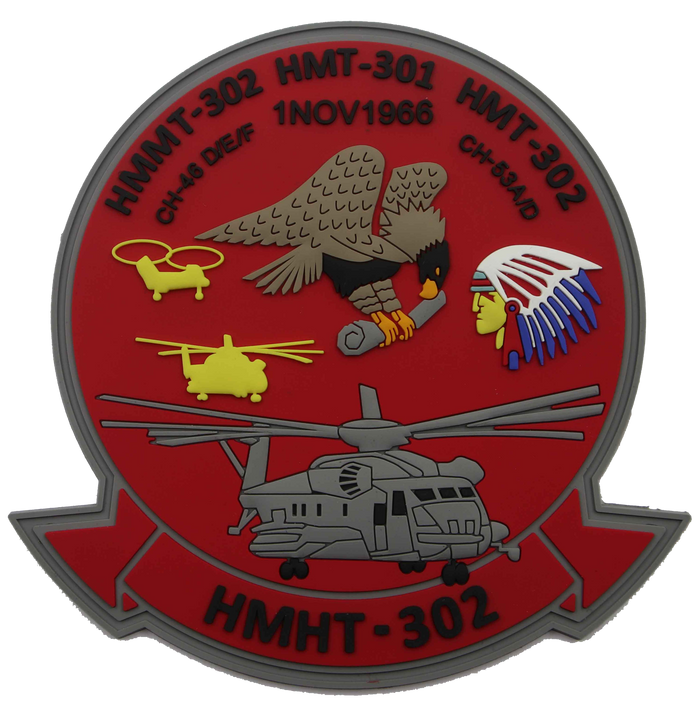 Official HMHT-302 PVC Friday Patch