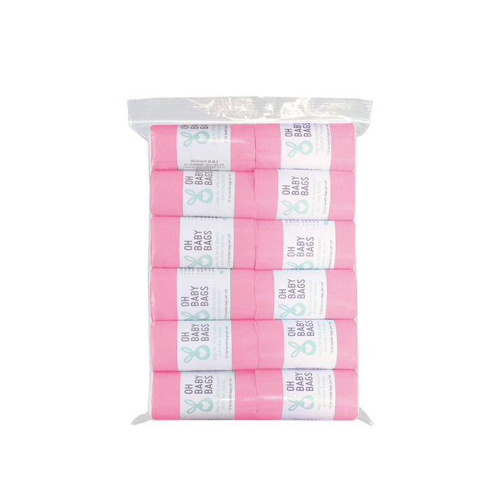 Oh Baby Bags - Single Roll - Disposable Dirty Diaper Bags