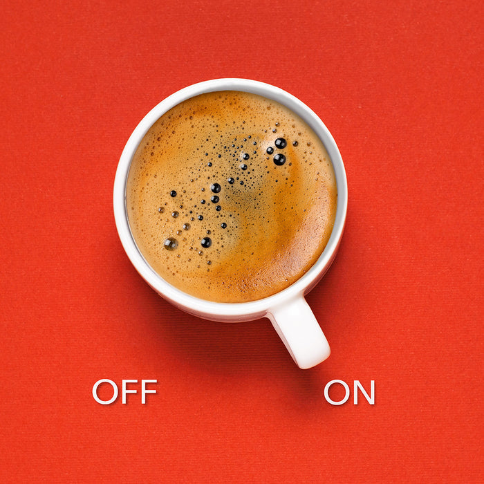 On – OFF Coffee Cup, Photography
