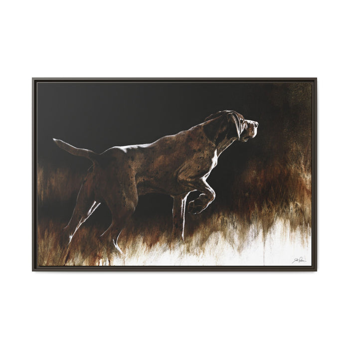 "On Point" Framed Canvas