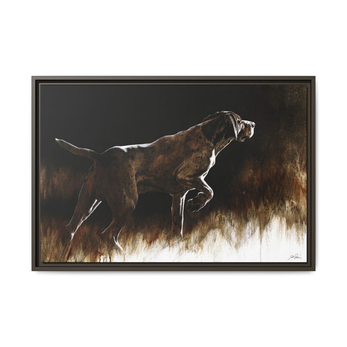 "On Point" Framed Canvas