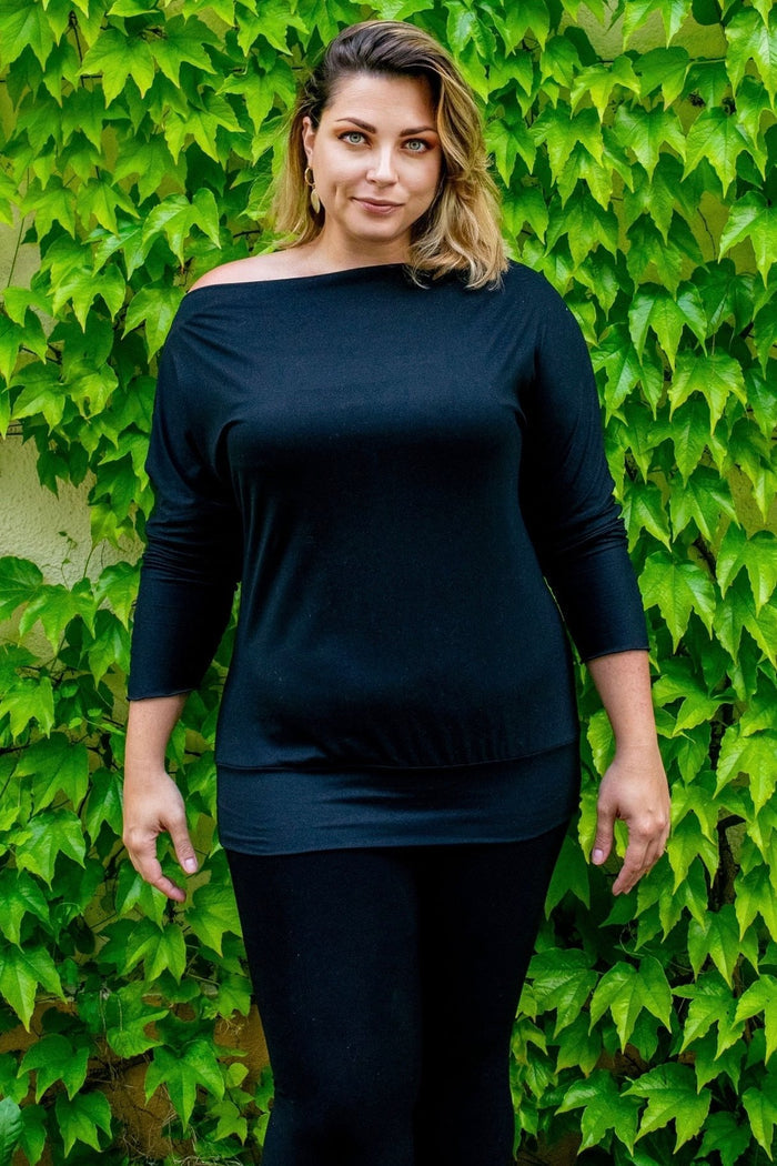 Diane Kroe - One-4-All Top in Brushed Venezia (Black)