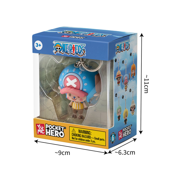 One Piece Key Chain Pocket Hero Series 2 Assortment 1-piece