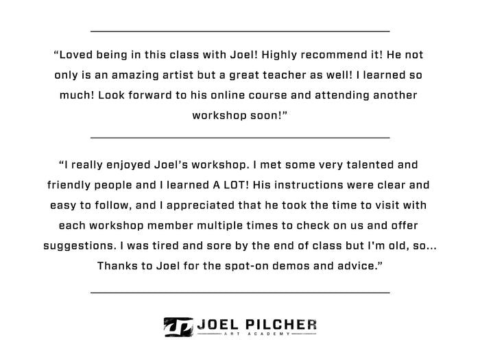Online Charcoal Workshop - November 8th, 2025