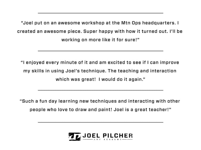 Online Charcoal Workshop - September 6th, 2025