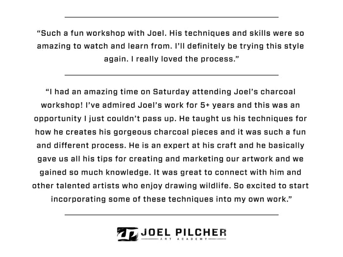 Online Charcoal Workshop - September 6th, 2025