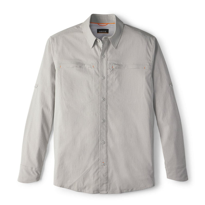 Open Air Caster Long Sleeve Shirt- Gunmetal/Light Grey