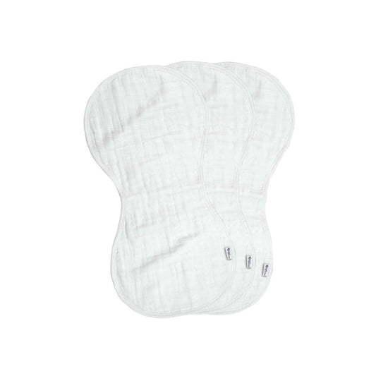 Organic Cotton Muslin Burp Cloths (3pk)