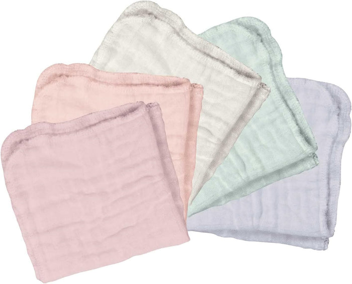 Green Sprouts Reusable Absorbent Muslin Cloths Made from Organic Cotton