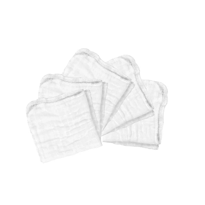 Organic Cotton Muslin Cloths