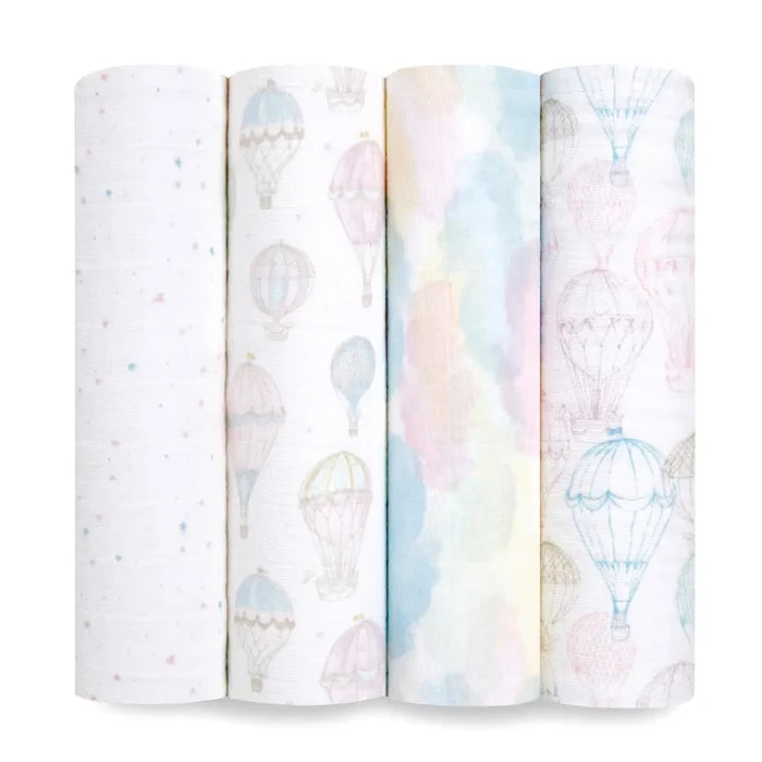 Organic Swaddle Set of 4