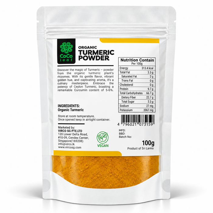 Organic Turmeric Powder - (100g)