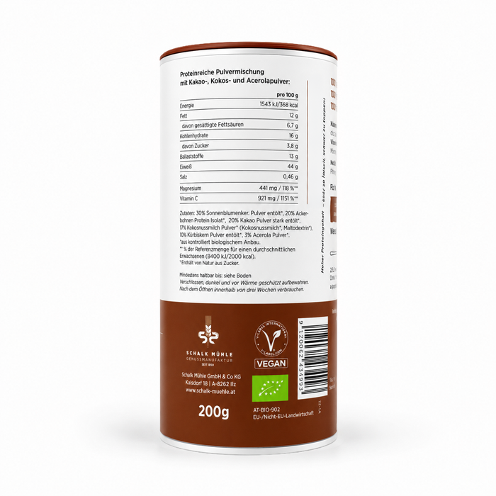Organic Vegan Protein with Cacao - (200g)