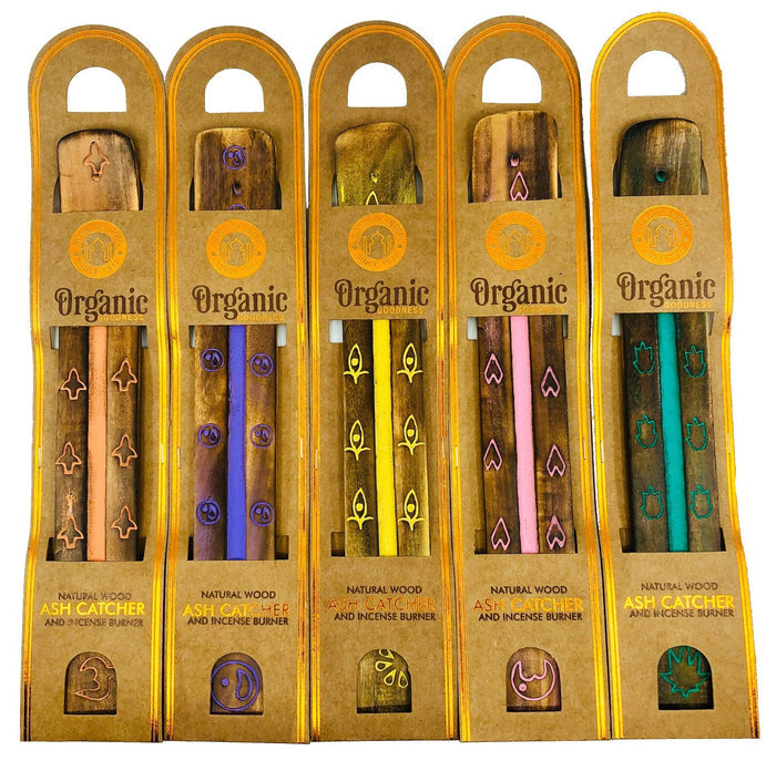Organic Wood Ash Catcher/Incense Burner