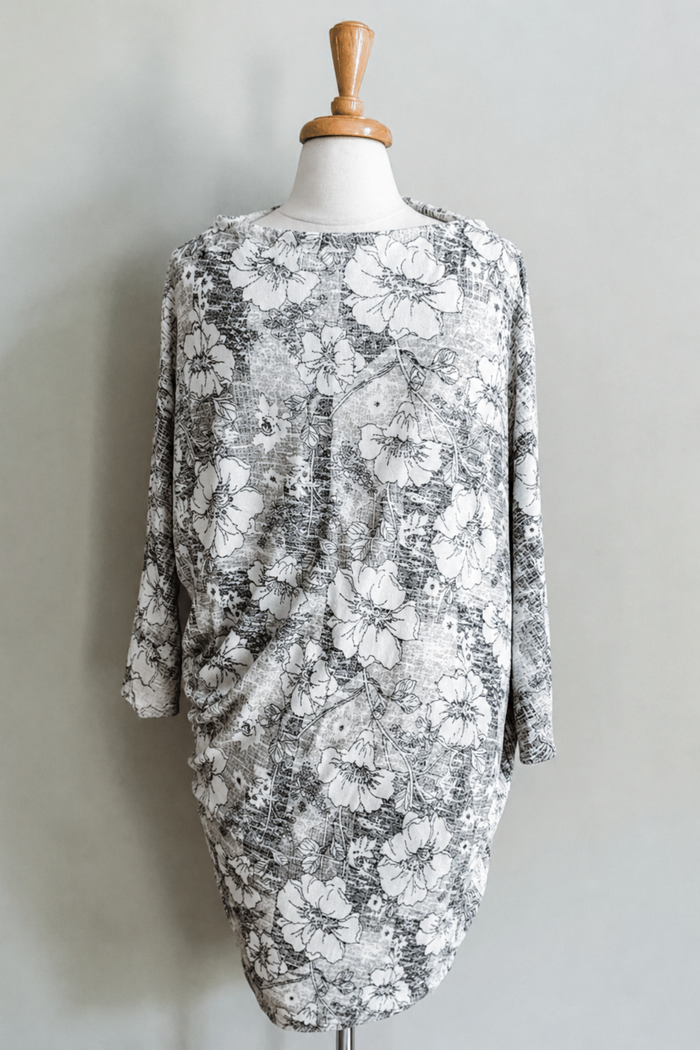 Origami Dress | Santorini Slub
