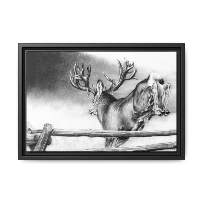 18″ x 12″ (Horizontal) / Black / 1.25"