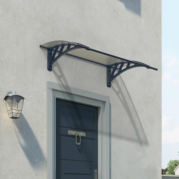 Palram - Canopia Awnings Palram - Canopia | Neo 1180 4x3 ft Awning - Gray/Clear HG9566