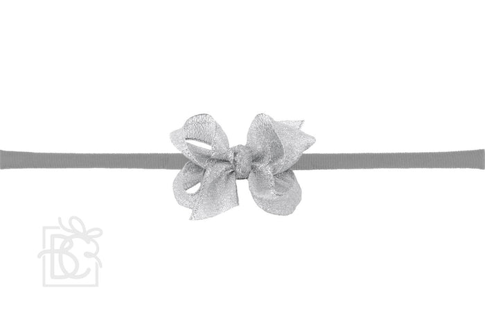 Pantyhose Headband w 2" Bow