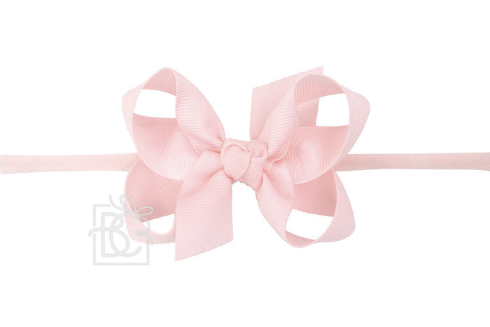 Pantyhose Headband w 3.5" Bow