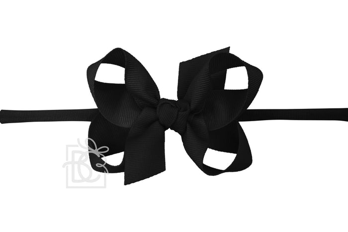 Pantyhose Headband w 3.5" Bow