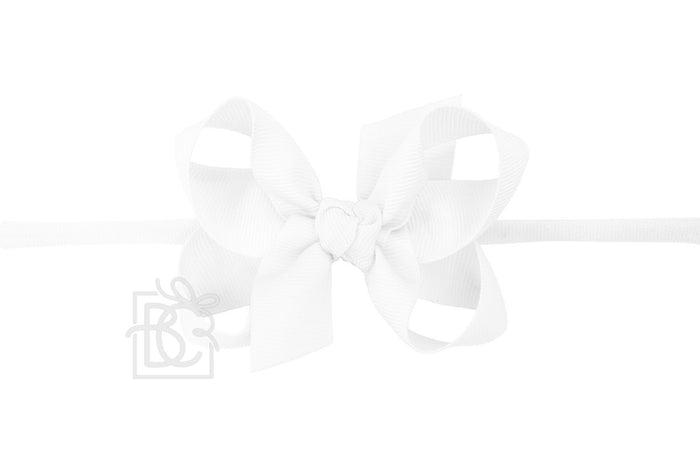 Pantyhose Headband w 3.5" Bow