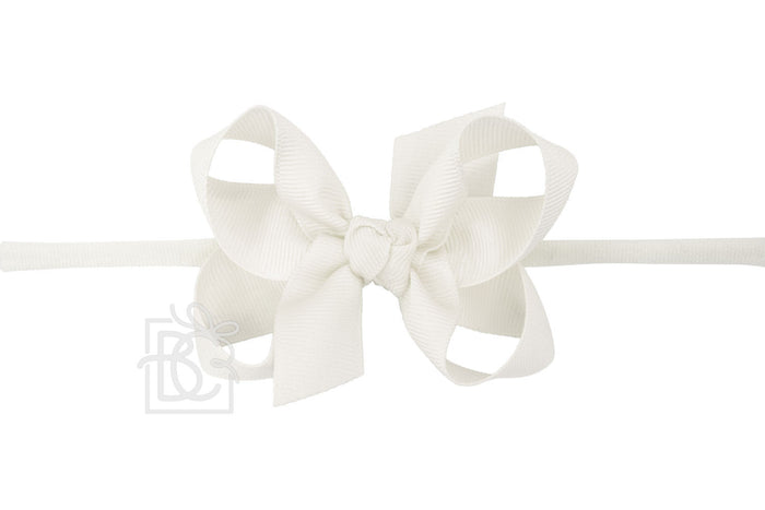 Pantyhose Headband w 3.5" Bow