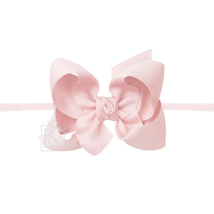Pantyhose Headband w 4.5" Bow