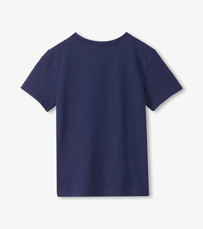 Patriot Blue Whale Graphic Tee