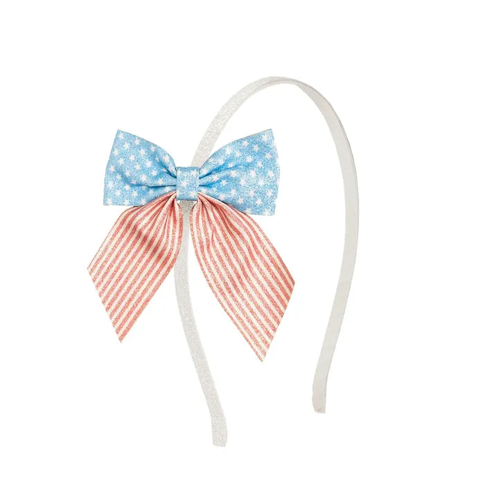 Patriotic Cutie Bow Headband