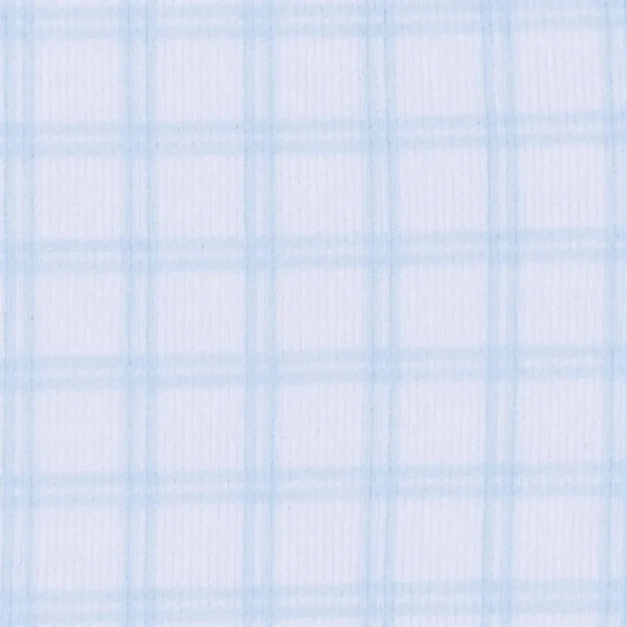 Peek-A-Boo Wishes Smocked Footie - Light Blue