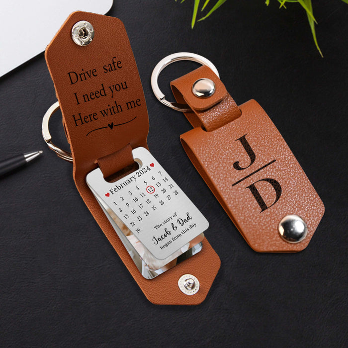 Personalized 1st Fathers Day Gifts | Fathers Day Keychain