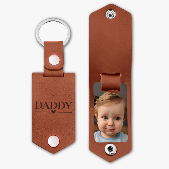 Personalized 1st Fathers Day Gifts | New Dad Keychain