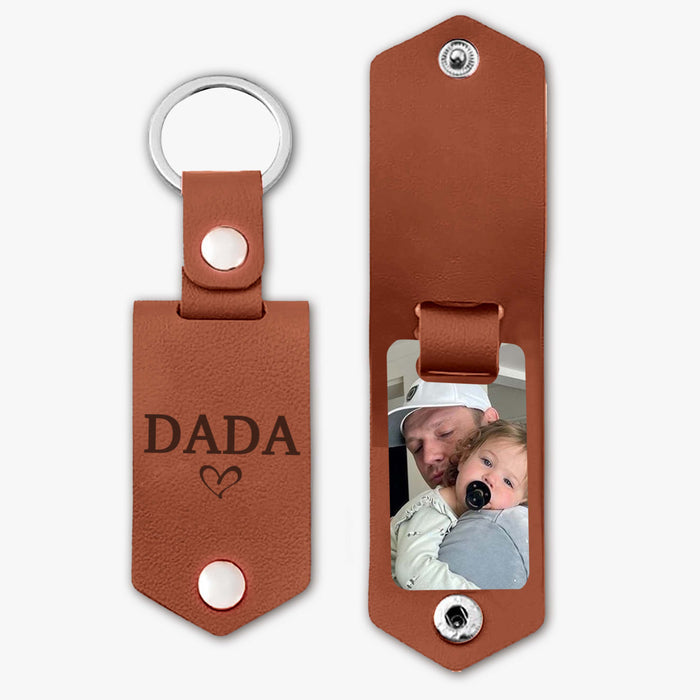 Personalized First Fathers Day Gifts | Keychains for Dad From Daughter