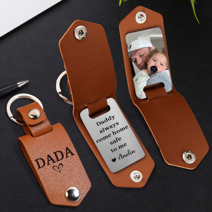 Personalized First Time Dad Gifts | Custom Dad Keychain