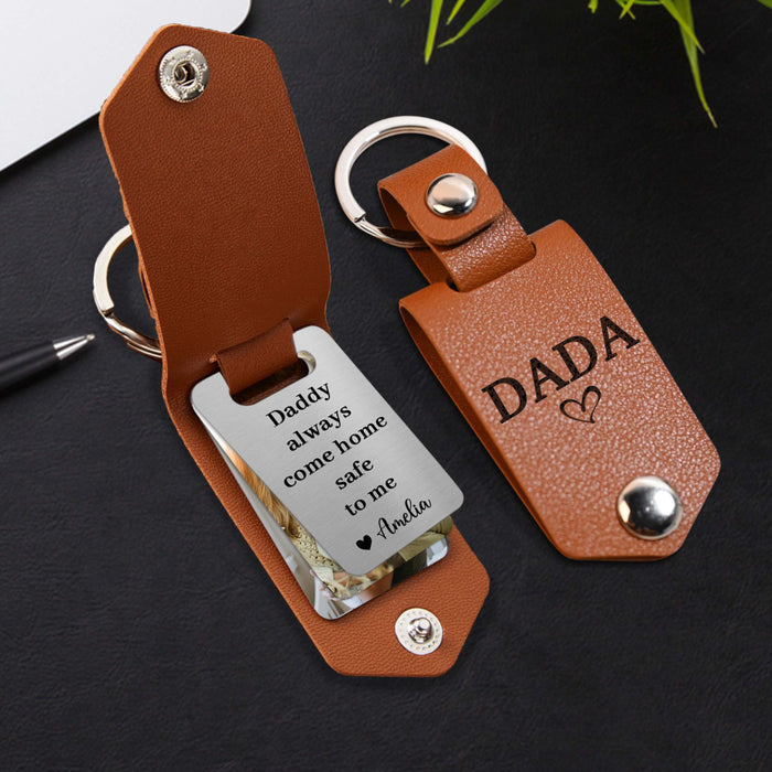 Personalized First Time Dad Gifts | Custom Dad Keychain