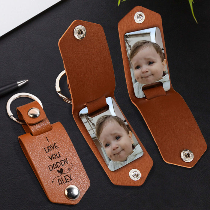 Personalized First Time Dad Gifts | Custom Dad Keychain