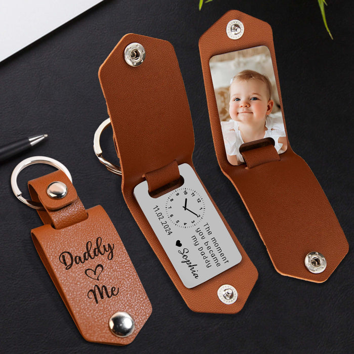 Personalized Gifts for First Fathers Day | Custom Fathers Day Keychain