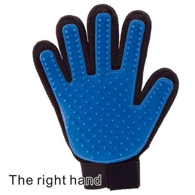 Pet Five Finger Grooming Glove  - Left or Right