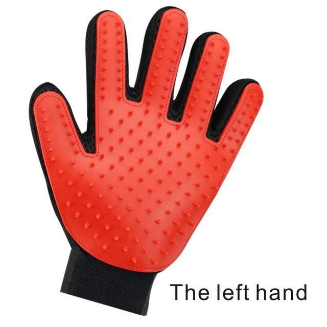 Pet Five Finger Grooming Glove  - Left or Right