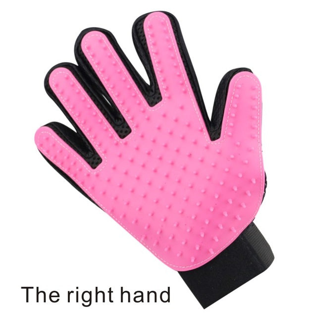 Pet Five Finger Grooming Glove  - Left or Right