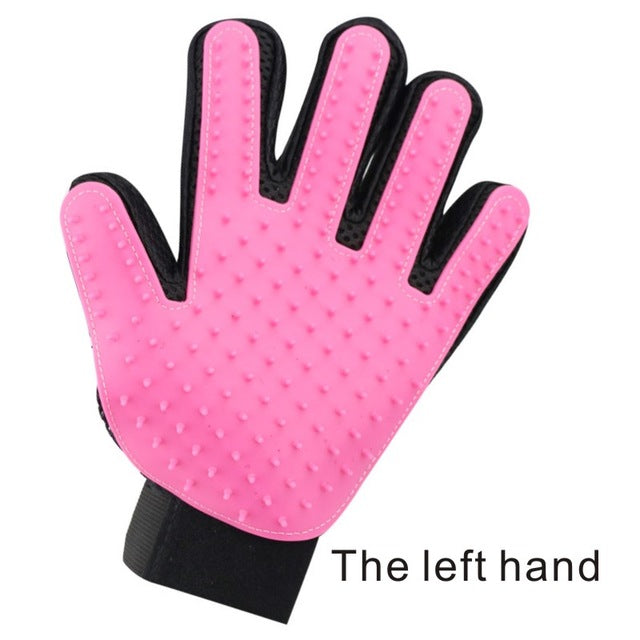 Pet Five Finger Grooming Glove  - Left or Right