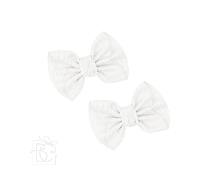 Pigtail Pair of 1.5" Bows